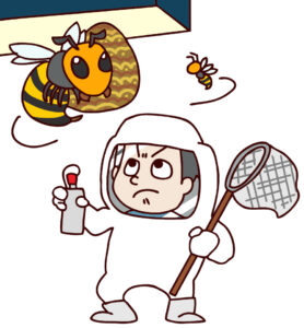 蜂の巣の駆除は素人でも可能？安全に駆除する方法は？（3）