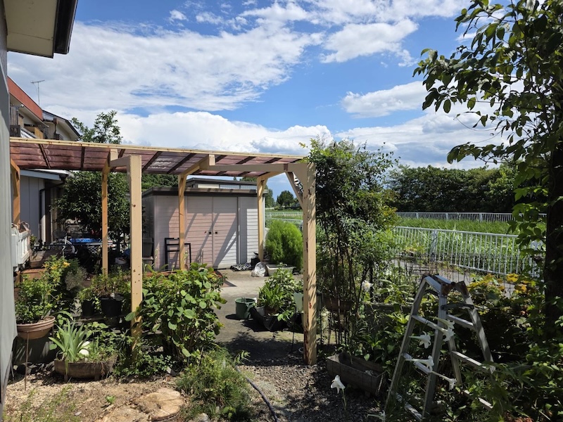 強風で折れてしまった樹木を処分も含めて伐採しました！｜埼玉県熊谷市 E様邸