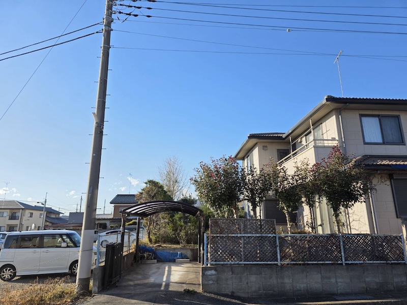 埼玉県熊谷市 K様邸｜大きくなってしまった庭木の伐採を実施しました！